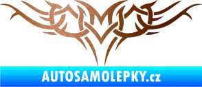 Samolepka Tetování 021 měděná metalíza