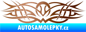 Samolepka Tetování 030 měděná metalíza