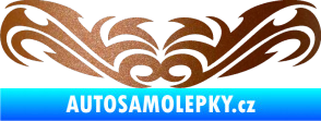 Samolepka Tetování 036 měděná metalíza