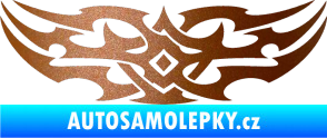 Samolepka Tetování 037 měděná metalíza