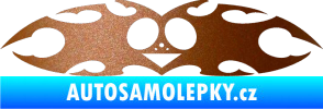 Samolepka Tetování 038 měděná metalíza