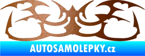 Samolepka Tetování 044 měděná metalíza