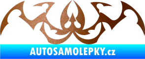 Samolepka Tetování 045 měděná metalíza
