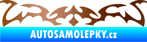 Samolepka Tetování 049 měděná metalíza