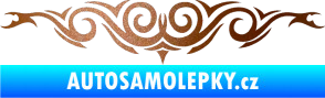 Samolepka Tetování 057 měděná metalíza