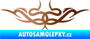Samolepka Tetování 061 měděná metalíza