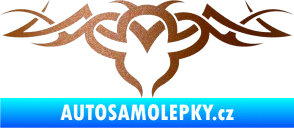 Samolepka Tetování 062 měděná metalíza