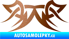 Samolepka Tetování 064 měděná metalíza