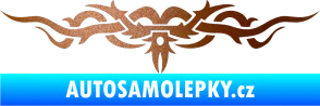 Samolepka Tetování 069 měděná metalíza