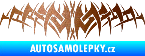 Samolepka Tetování 075 měděná metalíza