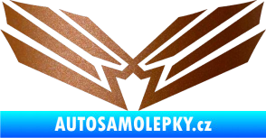Samolepka Tetování 077 měděná metalíza