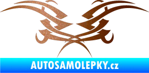 Samolepka Tetování 082 měděná metalíza