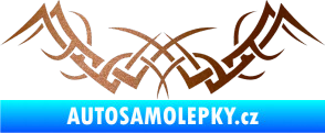 Samolepka Tetování 087 měděná metalíza
