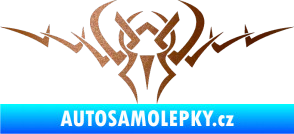 Samolepka Tetování 088 měděná metalíza