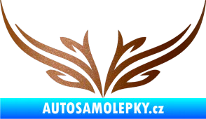 Samolepka Tetování 091 měděná metalíza