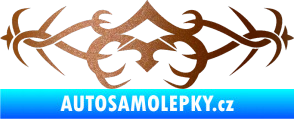 Samolepka Tetování 099 měděná metalíza
