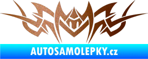 Samolepka Tetování 101 měděná metalíza