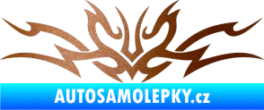 Samolepka Tetování 102 měděná metalíza