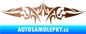 Samolepka Tetování 120 měděná metalíza