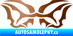 Samolepka Tetování 138 měděná metalíza