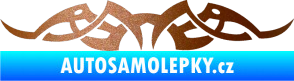 Samolepka Tetování 141 měděná metalíza