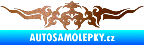 Samolepka Tetování 142 měděná metalíza