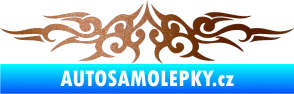 Samolepka Tetování 143 měděná metalíza