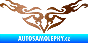 Samolepka Tetování 153 měděná metalíza