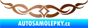 Samolepka Tetování 179 měděná metalíza