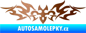 Samolepka Tetování 184 měděná metalíza