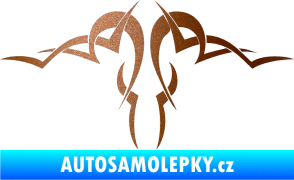 Samolepka Tetování 188 měděná metalíza