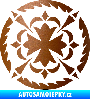 Samolepka Tetování 207 měděná metalíza