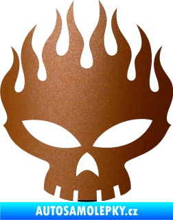 Samolepka The Offspring 004 měděná metalíza