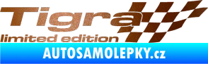 Samolepka Tigra limited edition pravá měděná metalíza