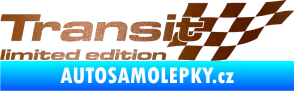 Samolepka Transit limited edition pravá měděná metalíza