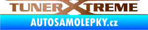Samolepka Tuner extreme plny měděná metalíza