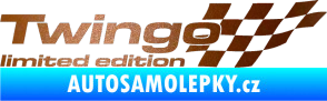 Samolepka Twingo limited edition pravá měděná metalíza