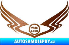 Samolepka Znak Tetování 003 měděná metalíza