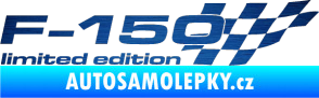 Samolepka F-150 limited edition pravá (F150) škrábaný kov modrý