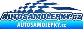 Samolepka Nálepka na auto - www.autosamolepky.cz 003 škrábaný kov modrý