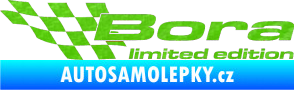 Samolepka Bora limited edition levá 3D karbon zelený kawasaki