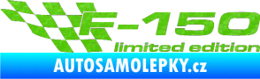 Samolepka F-150 limited edition levá (F150) 3D karbon zelený kawasaki