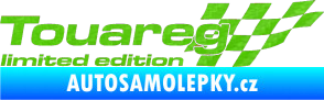 Samolepka Touareg limited edition pravá 3D karbon zelený kawasaki