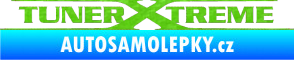 Samolepka Tuner extreme plny 3D karbon zelený kawasaki