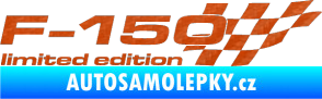 Samolepka F-150 limited edition pravá (F150) 3D karbon oranžový