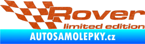 Samolepka Rover limited edition levá 3D karbon oranžový