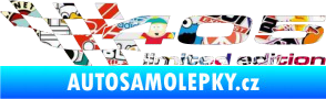 Samolepka 405 limited edition levá Sticker bomb