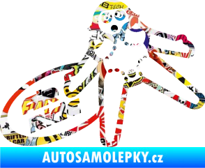 Samolepka Air ride jízda Sticker bomb