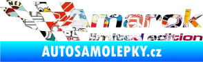 Samolepka Amarok limited edition levá Sticker bomb