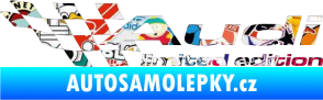 Samolepka Audi limited edition levá Sticker bomb